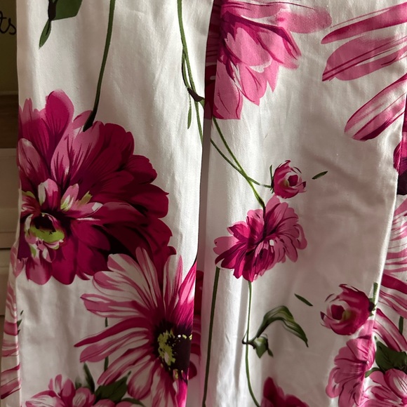 Roz & Ali Pink Floral A-Line Skirt - Picture 8 of 11